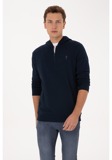 U.s. Polo Assn. Erkek Lacivert Sweatshirt 50316391-vr033 Lacivert