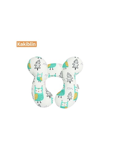 Koruyucu Seyahat Araba Koltuğu Baş Ve Boyun Yastık Yumuşak Boyun No.29 Ekru