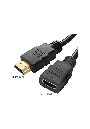 Speeduf 4k Hdmı Dişi Erkek Uzatma Kablosu 50 Cm