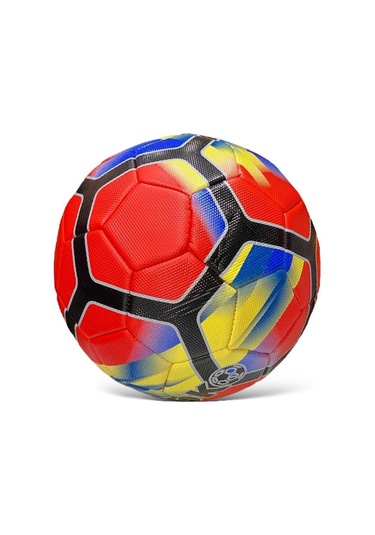 Jook 4 Astarlı Suni Deri Sert Zemin Halı Saha Futbol Topu No:5 Bsf-036 - Kırmızı Siyah Saks Kırmızı - Siyah - Saks Mavi