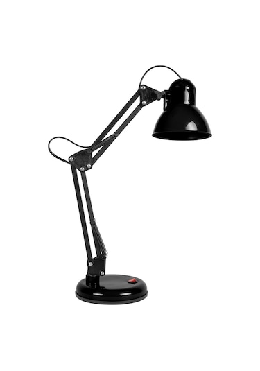 Okmino Akrobat Masa Lambası Siyah 320-6 Beyaz