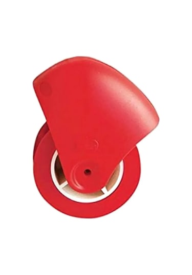 Springsun Pasta Kenar Desenleyici Aleti: Taneler Ve İp Desenleri, Pasta Yuvarlama Ve Kesme Fonksiyonu, Yıkama Kolayı Plastik Malzeme Kırmızı, Beyaz