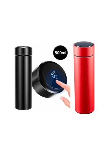 Dereceli Çelik Termos 500 Ml 5365 Çok Renkli