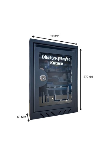 Akşan Dilek Ve Şikayet Kutusu Dikey