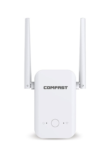Comfast Cf-wr301s 300mbps Çift Antenli Wifi Sinyal Yükseltici Ve Tekrarlayıcı, Beyaz, Avrupa Standartları