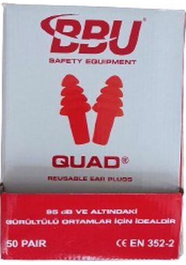Kulak Tıkacı Bbu Ep500 Quad Çam Tipi 22 Db 50Çift