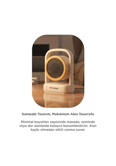 Torima HT-100 Sessiz Mini Isıtıcı