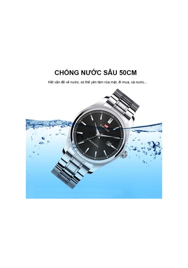 Skycity Kuvars Kol Saati 2093p-hh: İthal Hareket, Derin Su Geçirmezliği, Delikli Kadran, Parlak Cam, Parlak Işıkta Okunabilir Altın