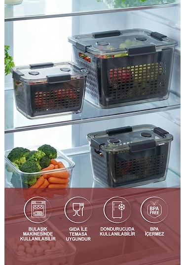 Selka Home Lavin 4 Lt. Saklama  Kabı