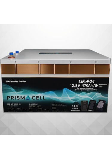 Prismacell 12.8v 470ah Lifepo4 Akü Karavan & Solar