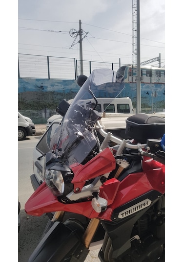 Triumph Tiger Explorer 1200 12-16 Açık Füme Cam 55Cm 4Mm Zeus