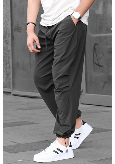 Madmext Antrasit Regular Fit Erkek Paraşüt Pantolon 6504-antrasit Antrasit