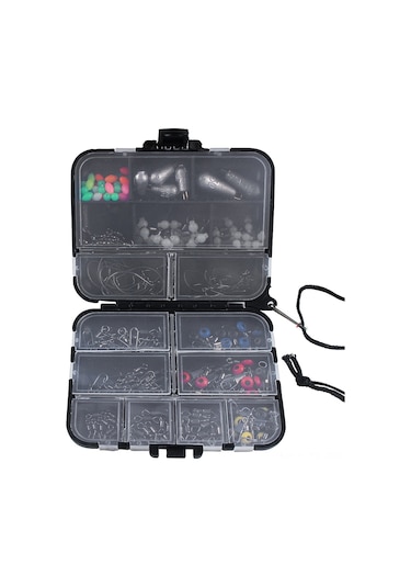 Hombey Balıkçılık Erişimciler Seti 177 Parça - Çeşitli Balıkçılık İhtiyaçlarını Karşılar, Profesyonel Malzeme İle Kutulu Paket