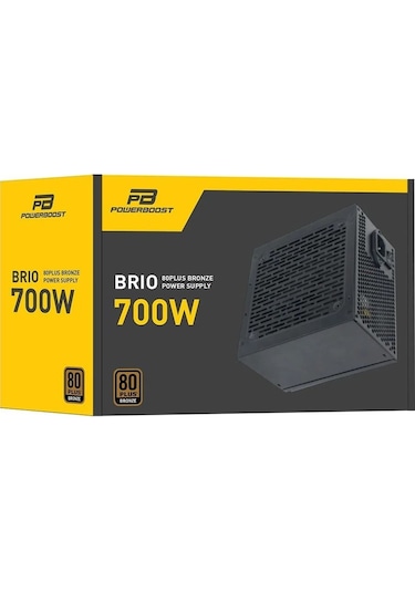 Powerboost JPSU-BST-ATX700BEU 700 W 80+ Bronze Brıo 12 Cm P.Supply