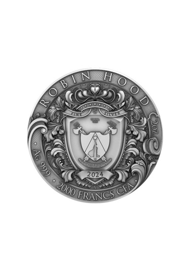 Agakulche Robin Hood Gümüş Sikke Coin