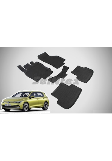 Seintex Vw Yeni Golf 8 Manuel Vites 4D Havuzlu Paspas 2020- Sonra