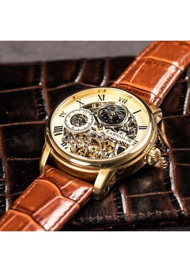Earnshaw Es-8006-06 Erkek Kol Saati Altın