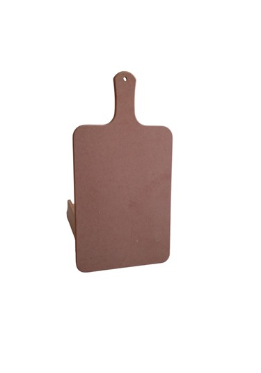 Mdf Dekoratif Dikdörtgen Saplı Sunum Tahtası, Sunumluk