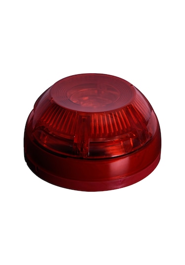 Teknim Tfs-3192r, Flaşörlü, Yangın Alarm Sireni, Kırmızı