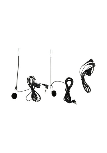 Jms Motosiklet Kask Kulaklık İnterkom 2 Yönlü İletişim Sistemi Kulaklık + Mikrofon