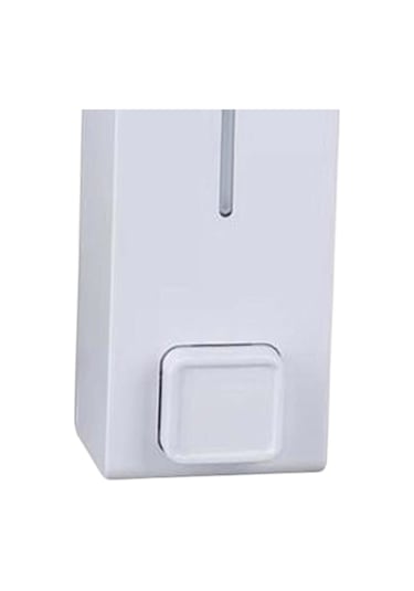 Suntek 600ml Sabunluk Duvara Monte Banyo Duş Şampuanı Otel Beyaz