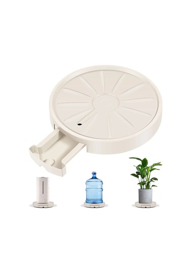 Taşınabilir Bitki Tutucu Yuvarlak Tekerlekli Bitki Tepsisi Gizli Tekerlekli Bitki Tutucu Evrensel Ağır Hizmet Tipi Saksı Tutucu B