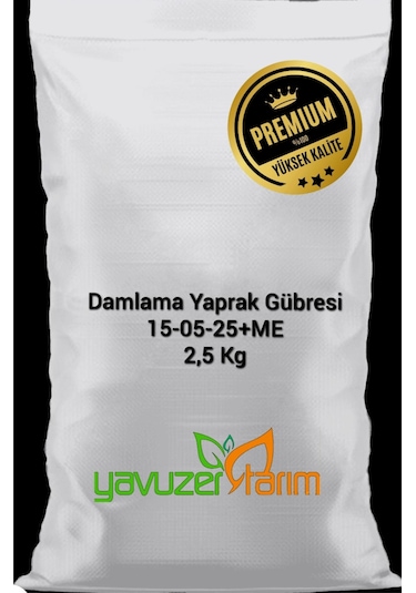 Damlama Yaprak Gübresi Npk Special 15.05.25+me Fertilizer 2,5 Kg