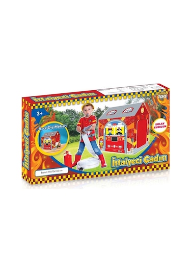 Furkan Homy İtfaiye Oyun Evi Çadır Fr-57560