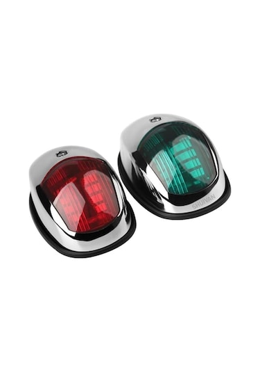 Shuıvan Seyir Feneri İskele Sancak 12v Led - Krom-1260