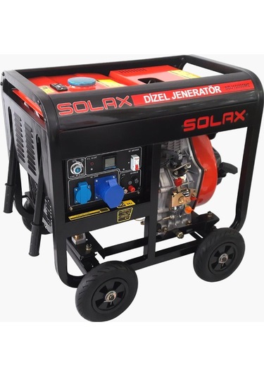 Solax SDJ 10000 ME Dizel Monofaze Marşlı Jeneratör