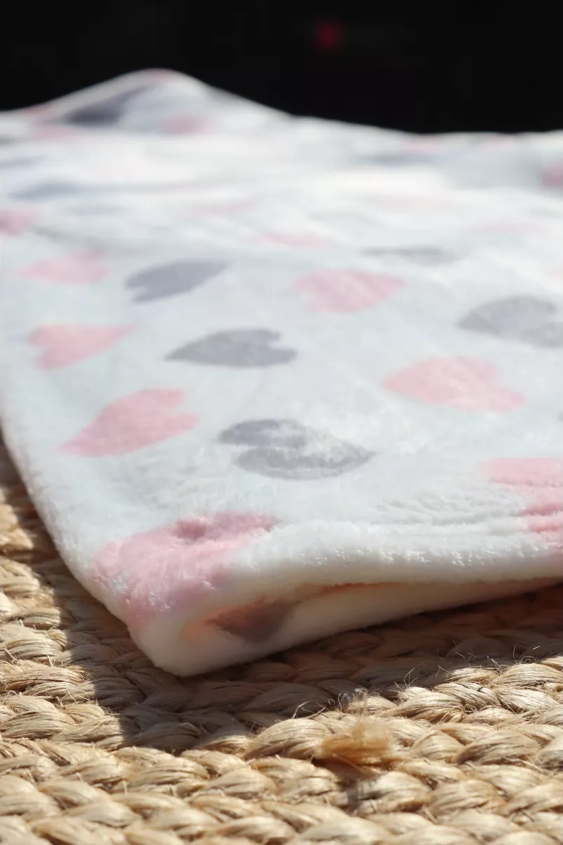 Lucik Sveta Yenidoğanlar İçin Bebek Beşiği/puset Battaniyesi, 100x120 200953768 Pembe