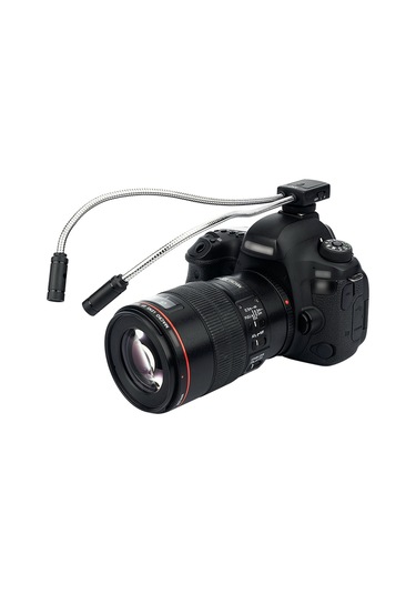 JJC LED-2DII DSLR Makineler İçin Makro LED Çekim Işığı