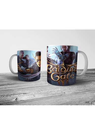 Pixxa Baldur'S Gate 3 Kupa Bardak Model 1