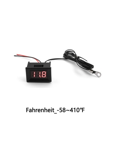 Aideepen Mini Termometre 393950 -50 210 Araç İçin Su Geçirmez Dijital Sıcaklık Ölçer Lcd Ekranlı Whıteyok16 Gb1080p