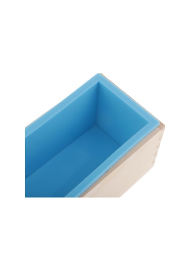 Suntek 3 Parça Dikdörtgen Silikon Sabun Somun Kalıp Ahşap Çok Renkli