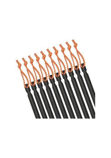 Homyl 18cm Stakes Kamp Yürüyüşü Için Çadırı Kanopi Siyah Siyah