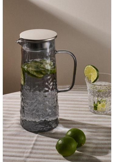 Sante Füme Cam Rüyası Filtre Kapaklı Sürahi 1300ml