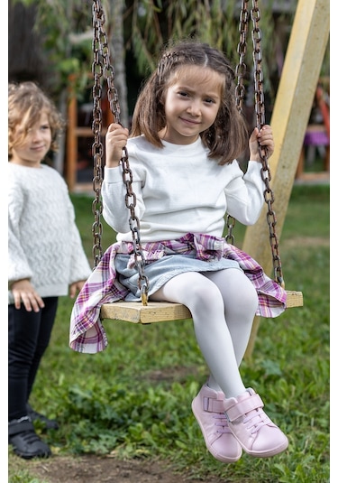 Smart Walker High Top Pembe Işık Barefoot Çocuk Bot-pembe Işık