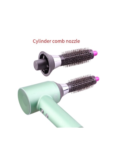 Xurunkeji 38mm Silindir Tarak Laifen Saç Kurutma Makinesi Rüzgar Başlığı Aksesuarları Hava Nozulu Aksesuarları Gül Kırmızı