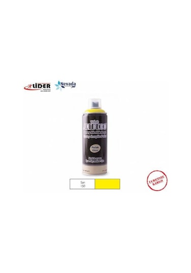 Artdeco Akrilik Sprey Boya 400 Ml Sarı Y-400-150 N11.4640