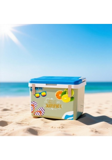 Buzluk Termos Set-20 Lt Kumaş Buzluk Termos 1029 Cooler Box +7 Lt İzolasyonlu Çanta Çok Renkli