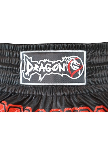 Dragondo Kb358 Hell Breaker Kick Boks Şortu Muaythai Şortu Kırmızı