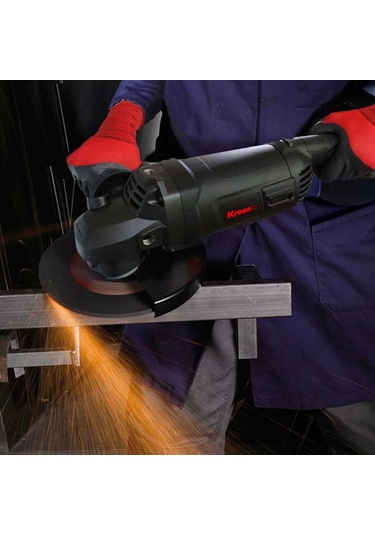 Kress KUS35P 2200W Profesyonel Büyük Taşlama 230 MM