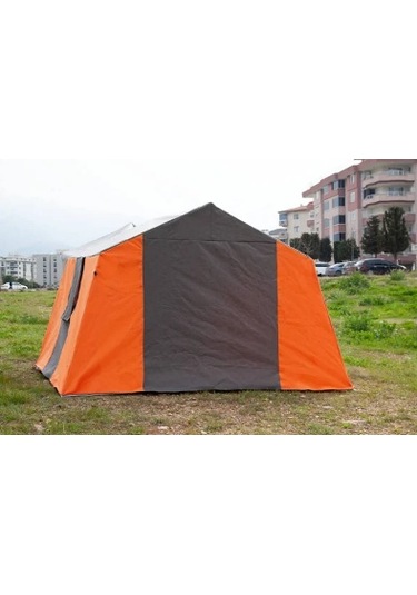 Doğa Kamp 2 Odalı Kamp Çadırı Turuncu Çok Renkli