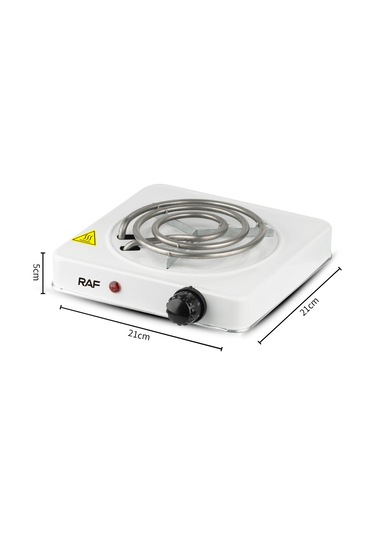 CBTxGlobal Raf R.8010b 5 Vitesli Elektrikli Ev Fırın Termostatı Sıcak Süt Ocak Elektrikli Soba Beyaz