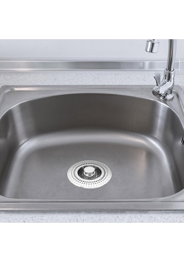 Suntek Lavabo Basın Çekirdek Tahliye Kolaylık Etkili Yedek Gümüş