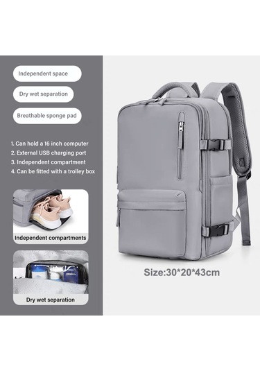 "anneler İçin Dayanıklı Suya Dayanıklı Hemşirelik Sırt Çantası-geniş Seyahat Ve İş Gezisi Essentials Organizatör" Purple