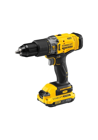 Stanley  SCD718D2K 18V 2.0AH Çift Akülü Darbeli Matkap Vidalama Seti