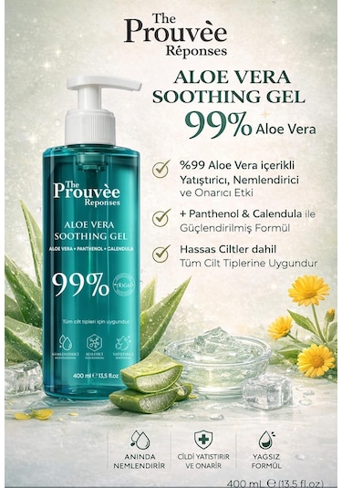 Aloevera Jel Yatıştırıcı Özellikli 400ml