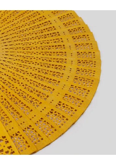 Tizi Klasik Katlanır Bambu Yelpaze 341788444